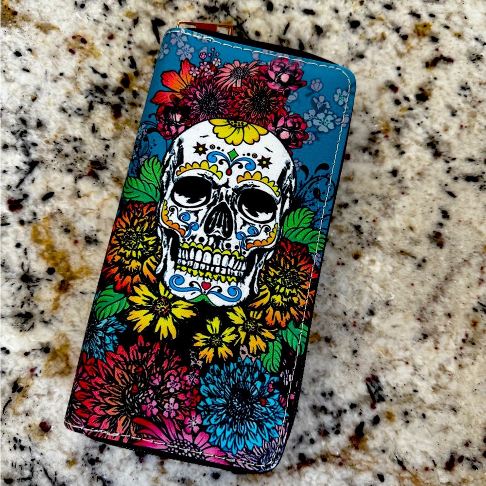 Brand New Skull Wallet